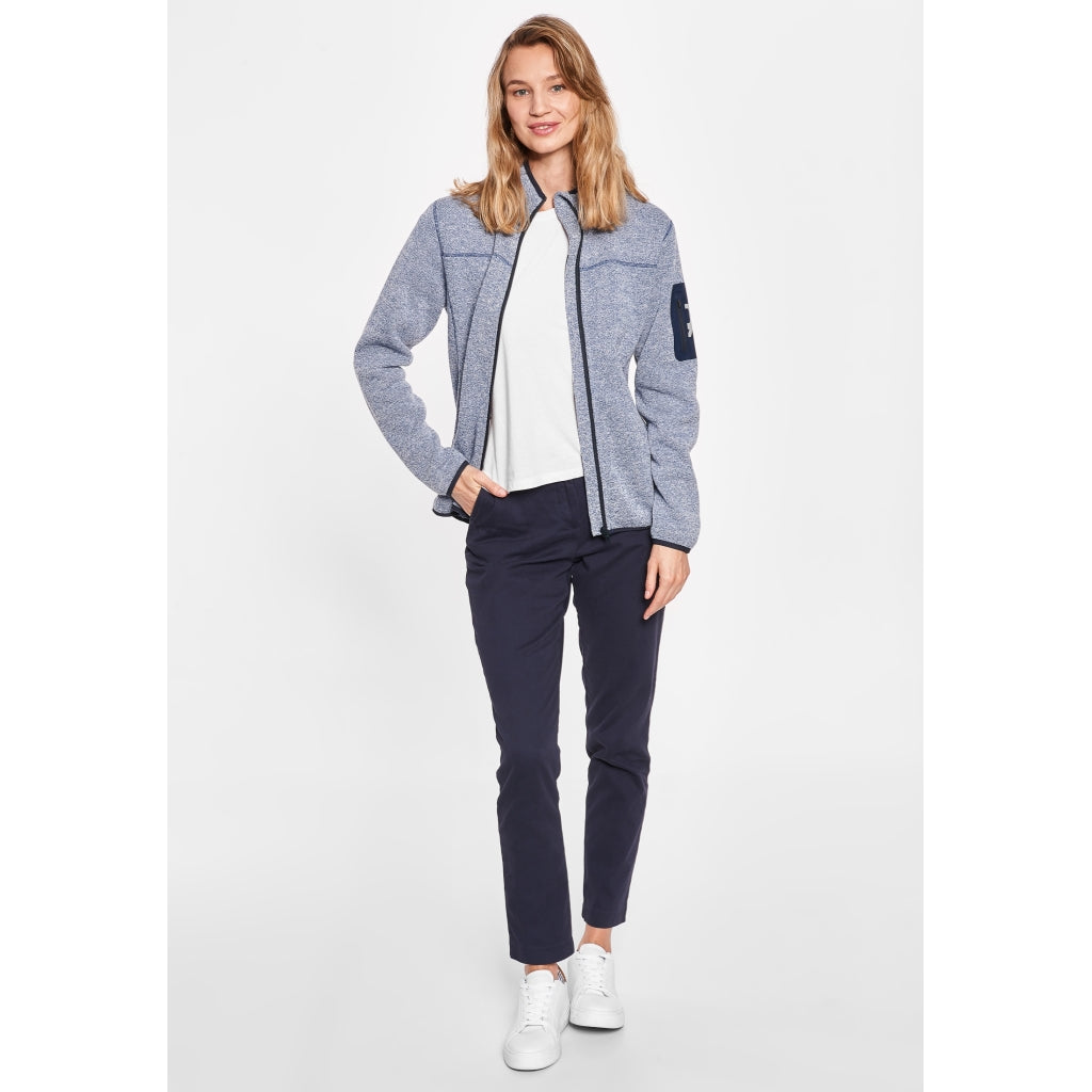 Sea Ranch Steffi Fleece Jacket Fleece Ocean Blue