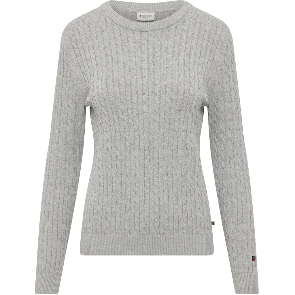 Redgreen Women Susan Cable strik Knit 418 Antracite Melange