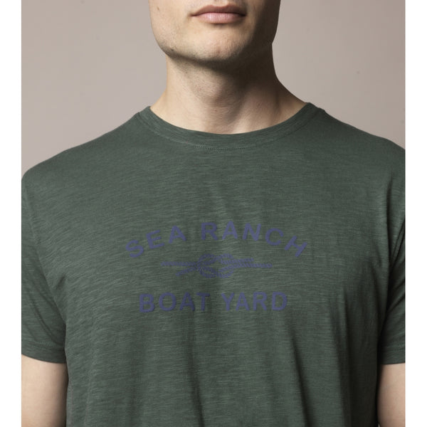 Sea Ranch Vitus T-shirt Short Sleeve Tee 5018 Sycamore Green