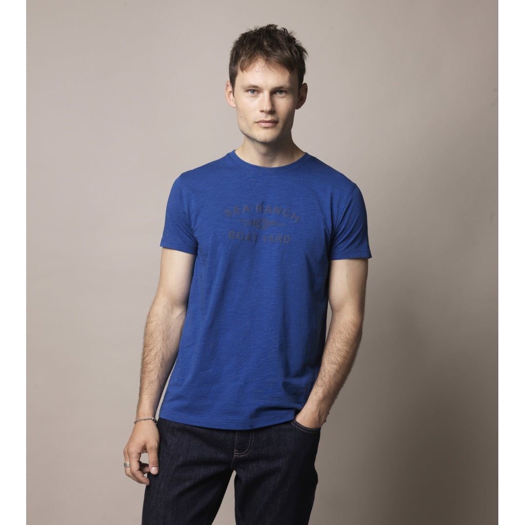 Sea Ranch Vitus T-shirt Short Sleeve Tee Royal Blue