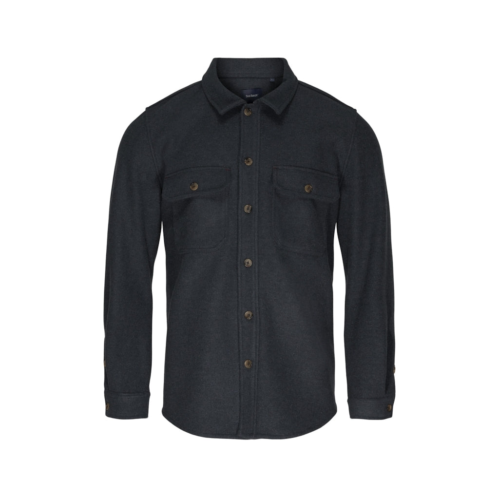 Sea Ranch Barney Overshirt Jackets and Coats Dark Navy