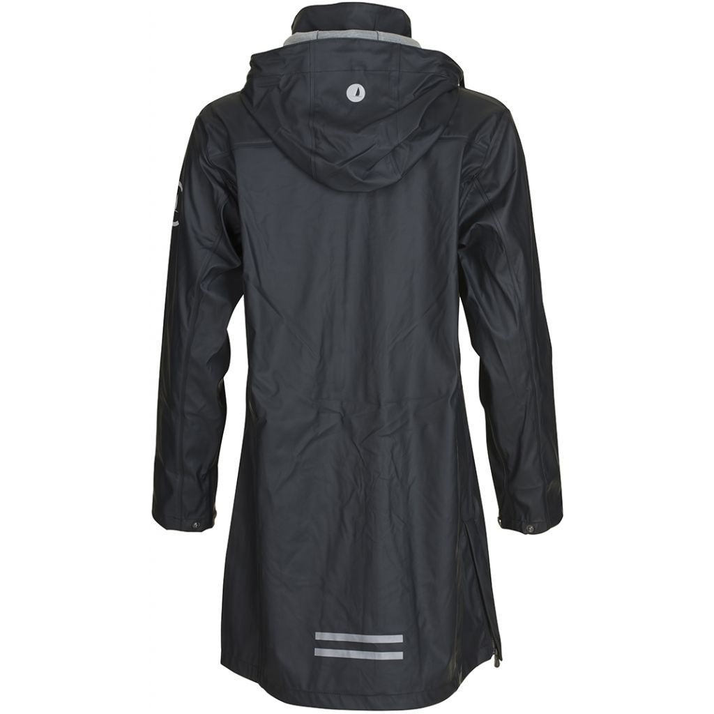 Sea Ranch Brooke Solid Raincoat Jackets and Coats Dark Navy