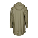 Sea Ranch Brooke Solid Raincoat Jackets and Coats Light Olive