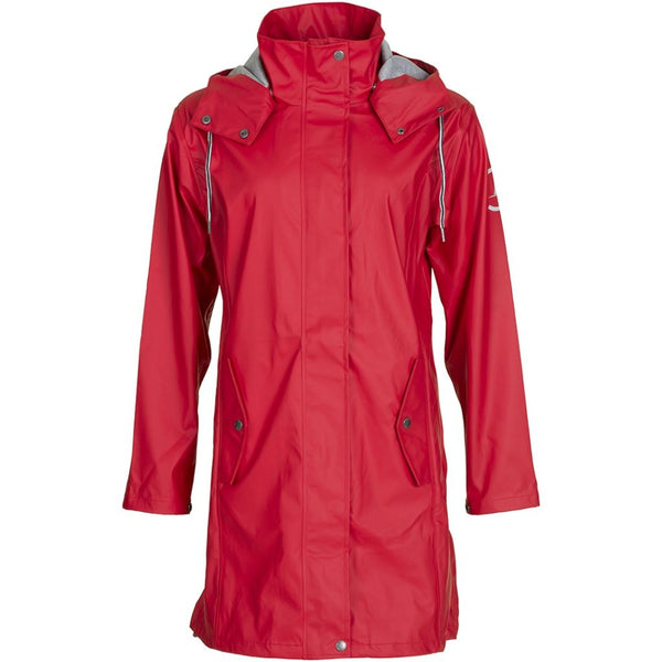 Sea Ranch Brooke Solid Raincoat Jackets and Coats SR Red