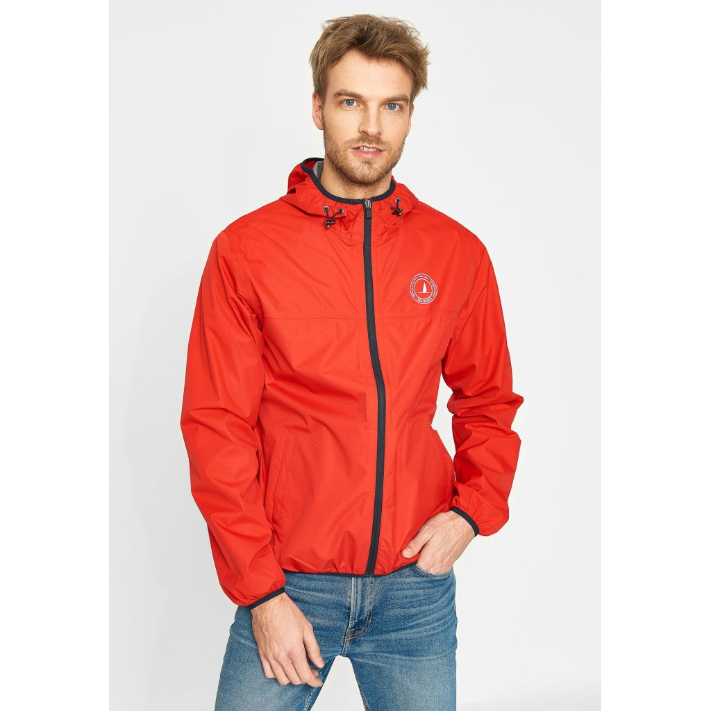 Greg Light Weight Jacket - True Red