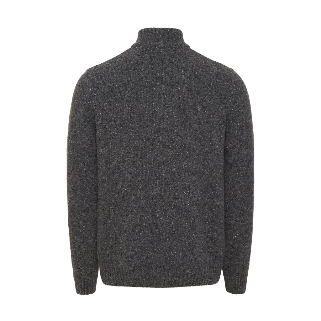 Sea Ranch Hurley Half Zip Knit Knit Graphite Melange