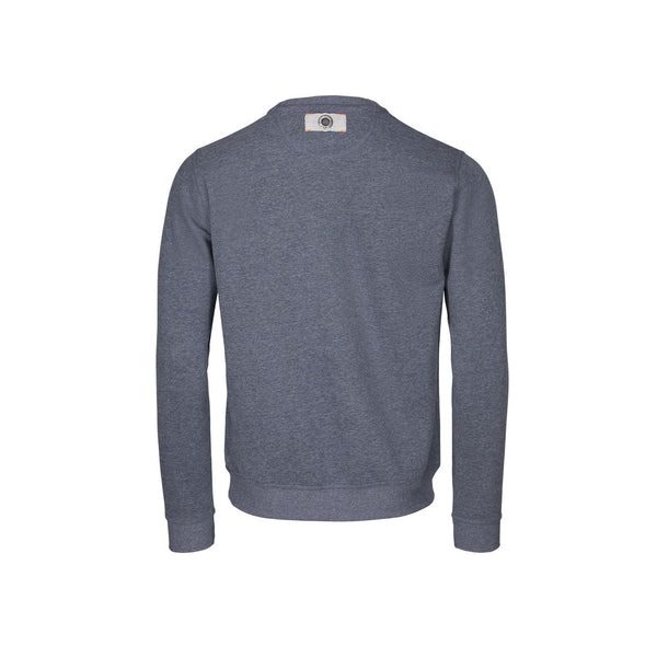 Mads Long Sleeve Sweater - Navy Melange