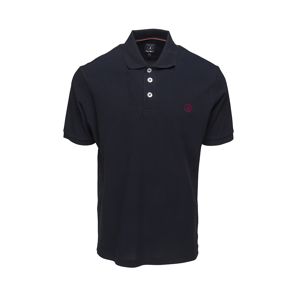 Sea Ranch Pembroke Short Sleeve Polo Polo Shirts Dark Navy