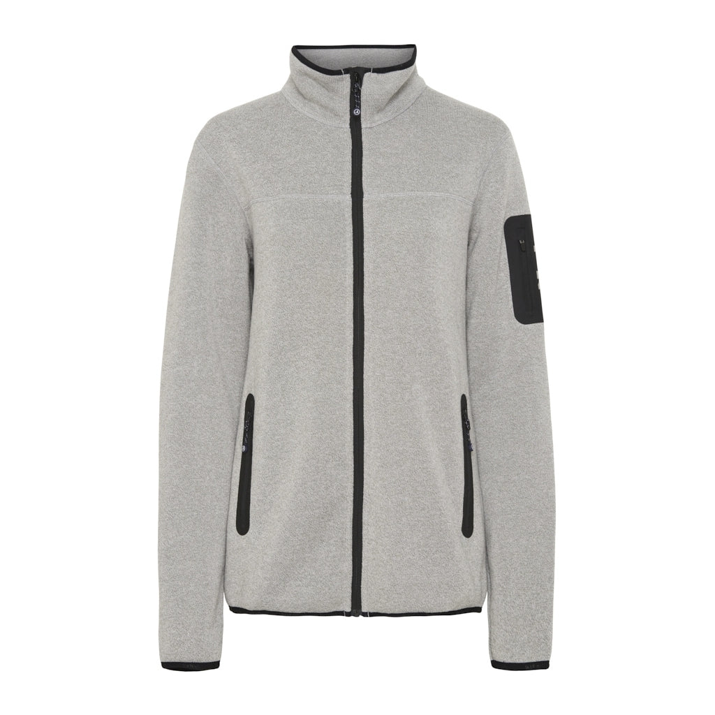 Sea Ranch Sidney Fleece Jacket Fleece Mid Grey