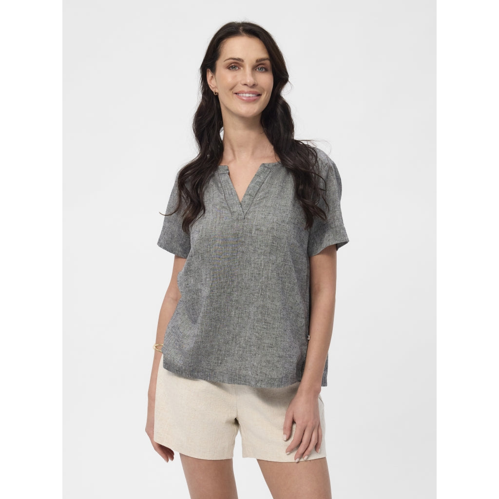 Redgreen Women Alexia Shirt Dresses / Shirts 499 Black Melange