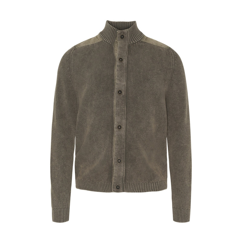 Sea Ranch All Knit Cardigan Knit Dark Brown