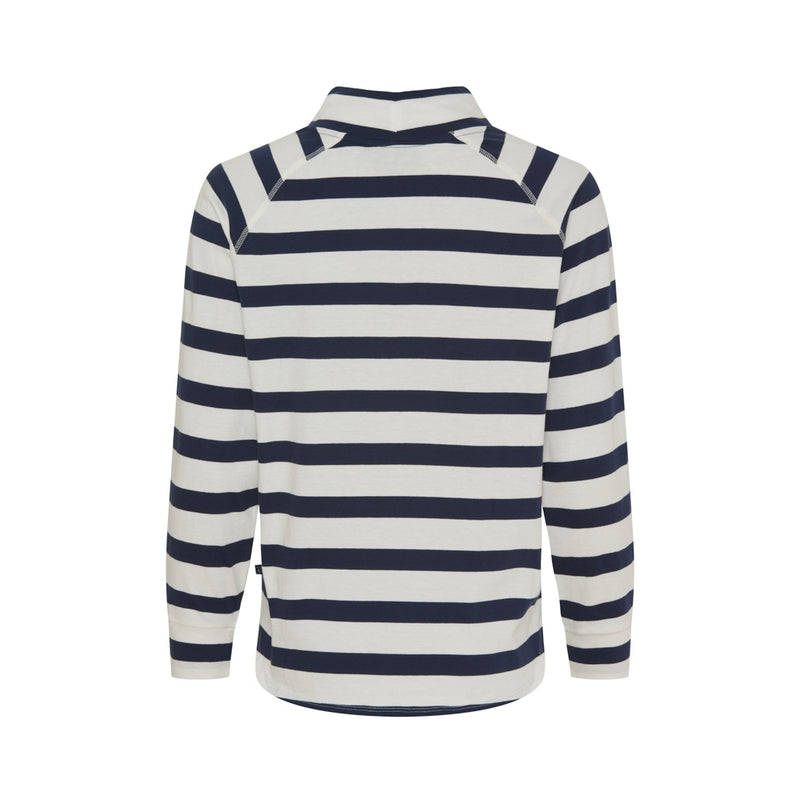 Sea Ranch Allis Tee Long Sleeve Tee Pearl/SR Navy