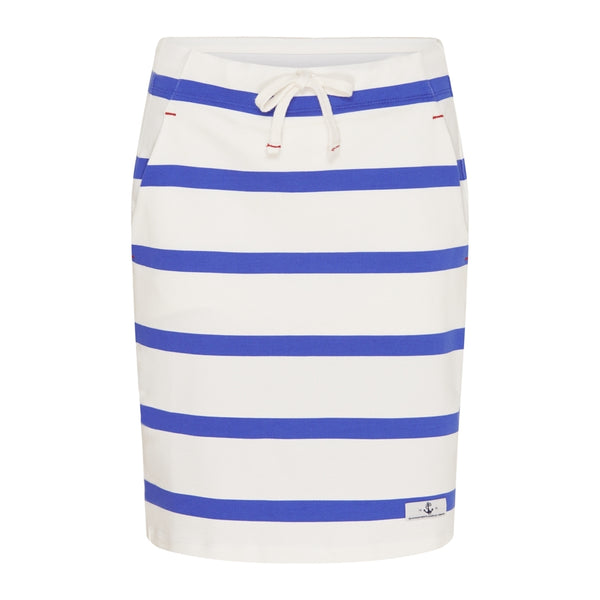 Sea Ranch Anjelica Striped Skirt Skirts Pearl/Alaskan Blue