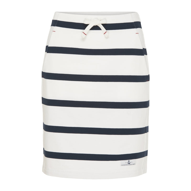 Sea Ranch Anjelica Striped Skirt Skirts Pearl/Dark Navy