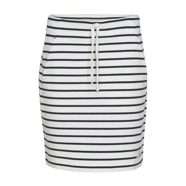 Sea Ranch Anjelica Striped Skirt Skirts Pearl/SR Navy