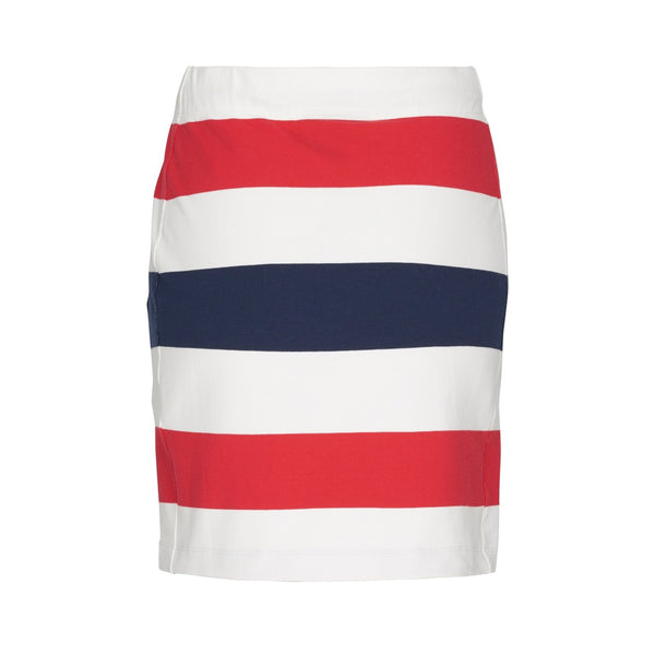 Sea Ranch Anjelica Striped Skirt Skirts SR Navy/Pearl/True Red