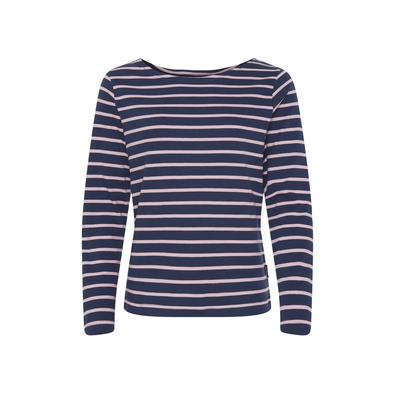 Sea Ranch Antibes Striped Long Sleeve Tee Long Sleeve Tee 4226 SR Navy/ Lilac