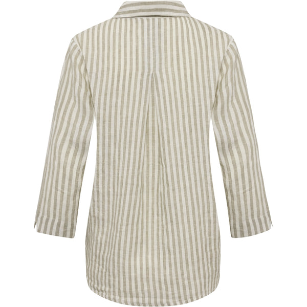 Redgreen Women Anya Shirt Dresses / Shirts 123 Sand Stripe