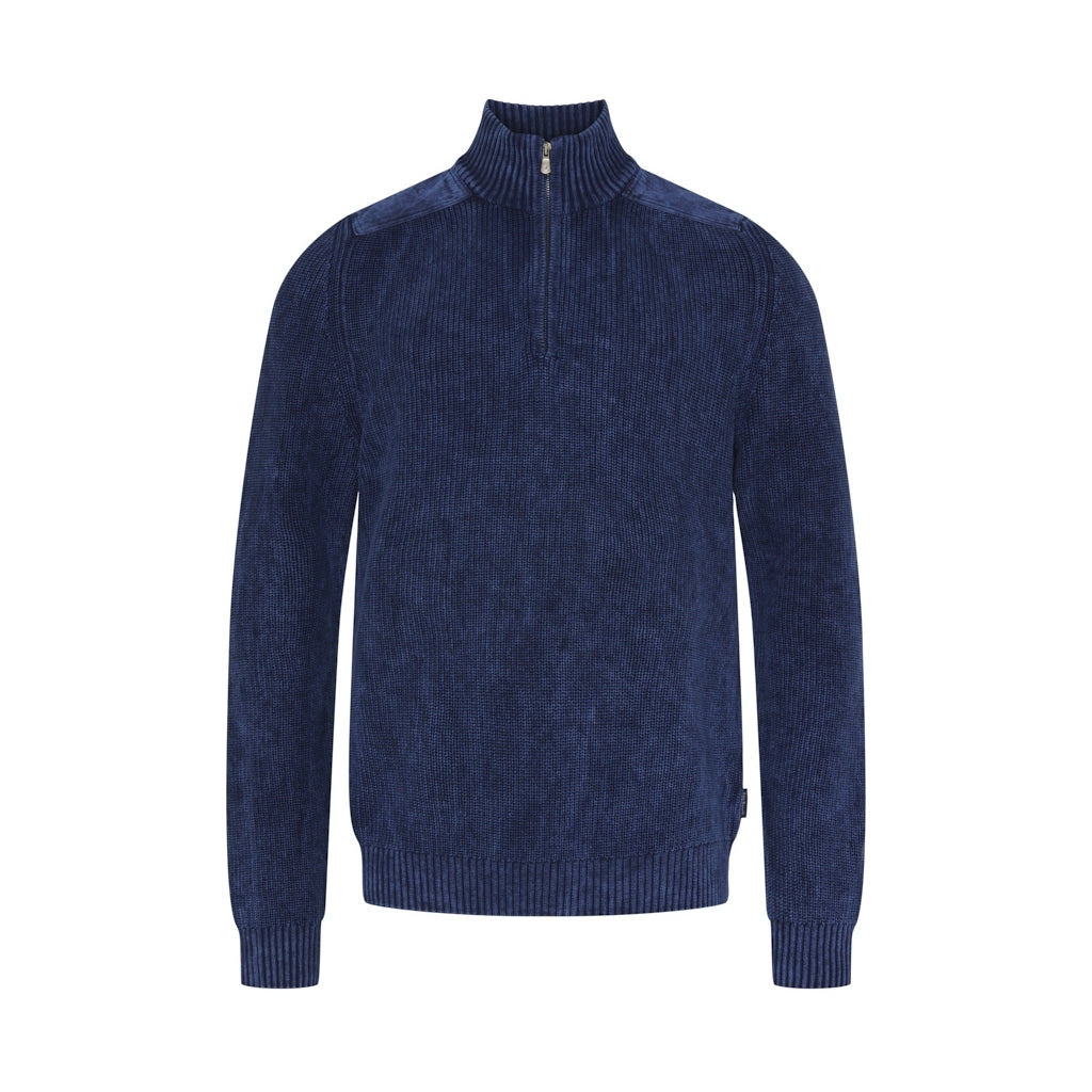 Sea Ranch Archibald Half Zip Knit Blue