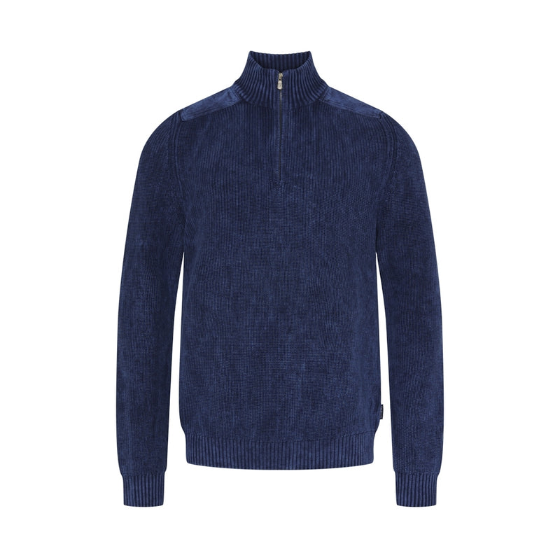 Sea Ranch Archibald Half Zip Knit Blue