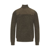 Sea Ranch Archibald Half Zip Knit Dark Brown