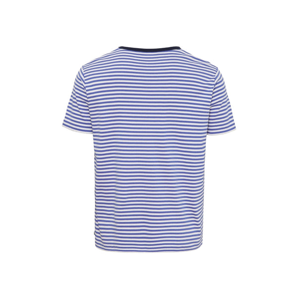 Aron Short Sleeve T-shirt - Blue/Pearl