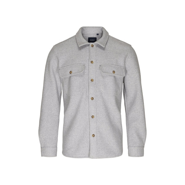 Sea Ranch Barney Overshirt Jackets and Coats Grey Melange