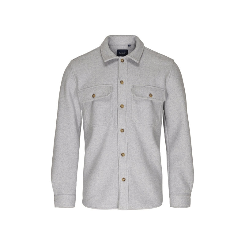 Sea Ranch Barney Overshirt Jackets and Coats Grey Melange