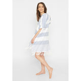 Sea Ranch Beach Poncho Towels Light Blue