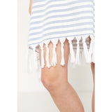 Sea Ranch Beach Poncho Towels Light Blue