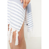 Sea Ranch Beach Poncho Towels Light Blue