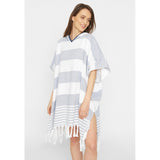 Sea Ranch Beach Poncho Towels Light Blue