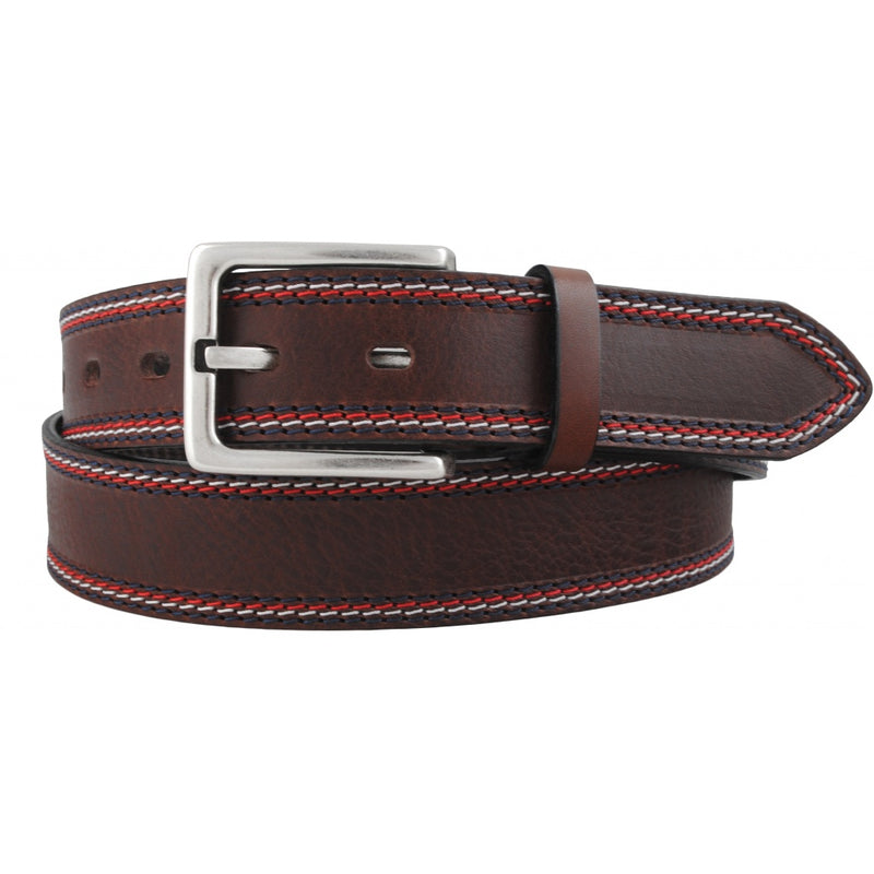 Bennet Leather Belt - Dark Brown