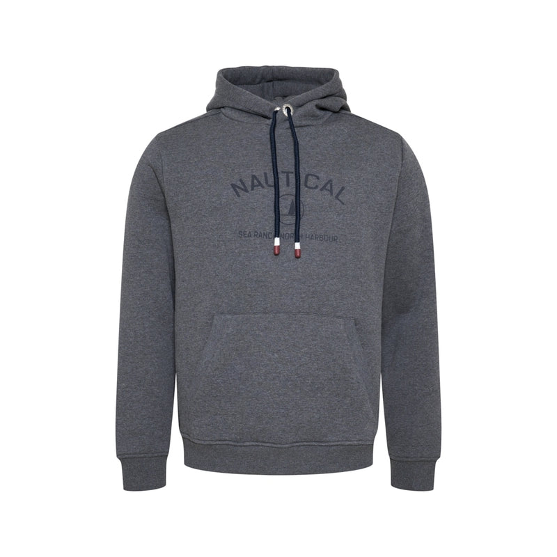 Sea Ranch Boyd Hoodie Sweat Sweats Graphite Melange