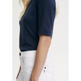 Redgreen Women Cajsa kortærmet t-shirt Short Sleeve Tee 068 Navy