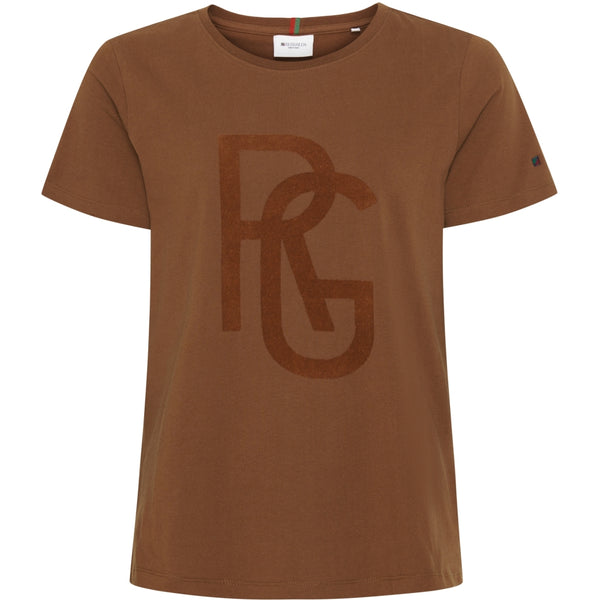 Carla SS T-shirt - Light Brown