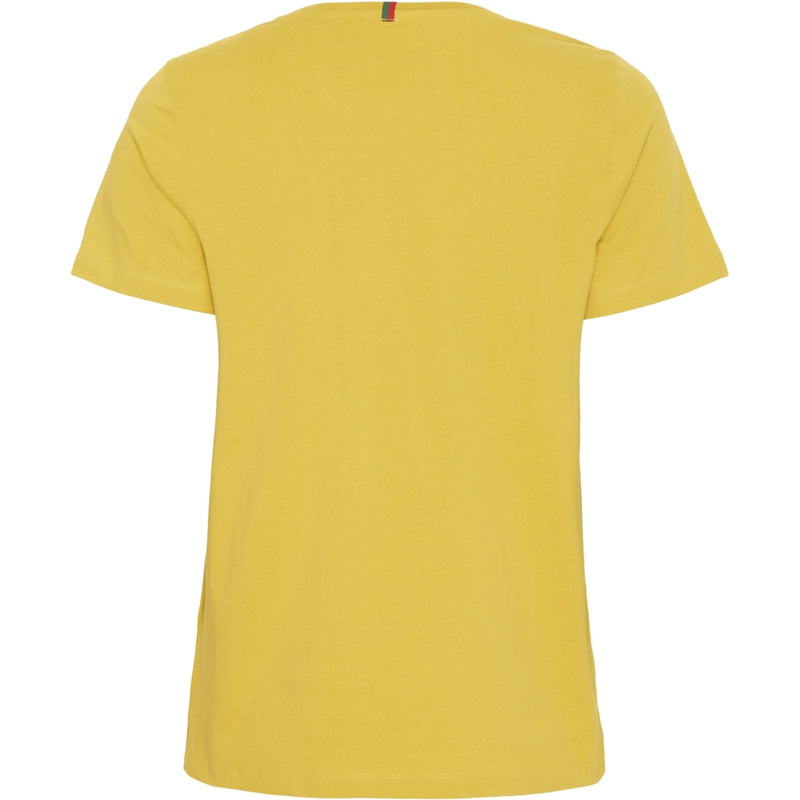 Carla SS T-shirt - Mid Yellow