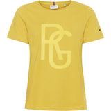 Carla SS T-shirt - Mid Yellow