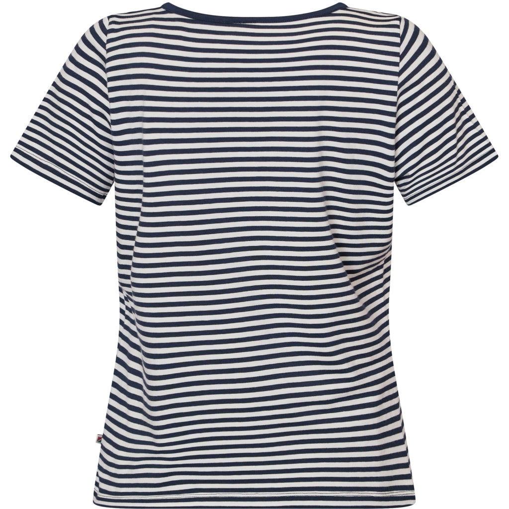Redgreen Women Cecilie Tee Polo Shirts 169 Dark Navy Stripe