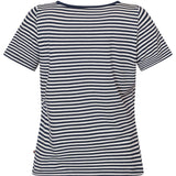 Redgreen Women Cecilie Tee Polo Shirts 169 Dark Navy Stripe