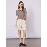 Redgreen Women Cecilie Tee Polo Shirts 185 Plum Stripe