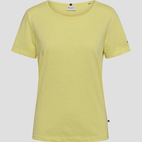 Redgreen Women Celina T-shirt Short Sleeve Tee 030 Yellow Pastel