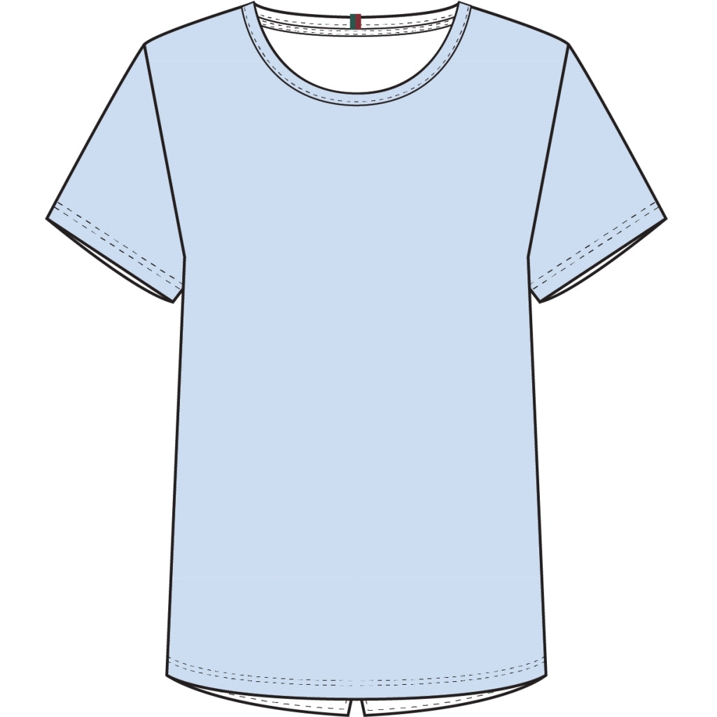 Redgreen Women Celina T-shirt Short Sleeve Tee 062 Light Blue