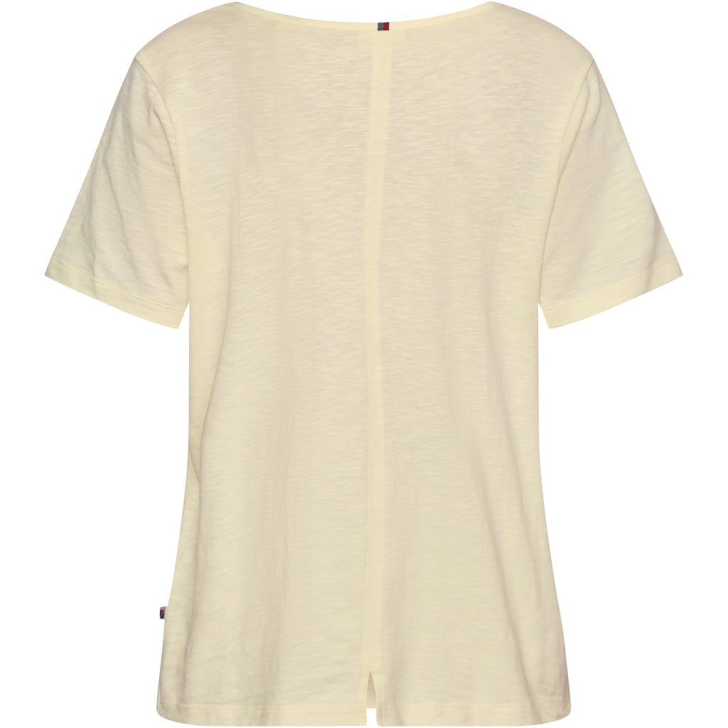 Redgreen Women Celina T-shirt Short Sleeve Tee Yellow