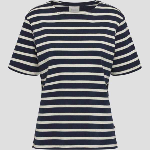 Redgreen Women Cemille T-shirt Short Sleeve Tee 168 Navy Stripe