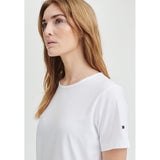 Redgreen Women Cesi T-shirt Short Sleeve Tee White