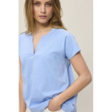 Redgreen Women Charlot Tee Short Sleeve Tee 061 Sky blue