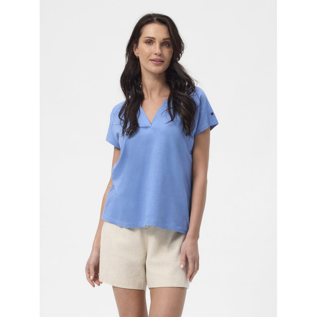 Redgreen Women Charlot Tee Short Sleeve Tee 063 Blue