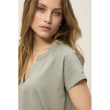 Redgreen Women Charlot Tee Short Sleeve Tee 070 Pastel Green