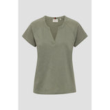 Redgreen Women Charlot Tee Short Sleeve Tee 070 Pastel Green
